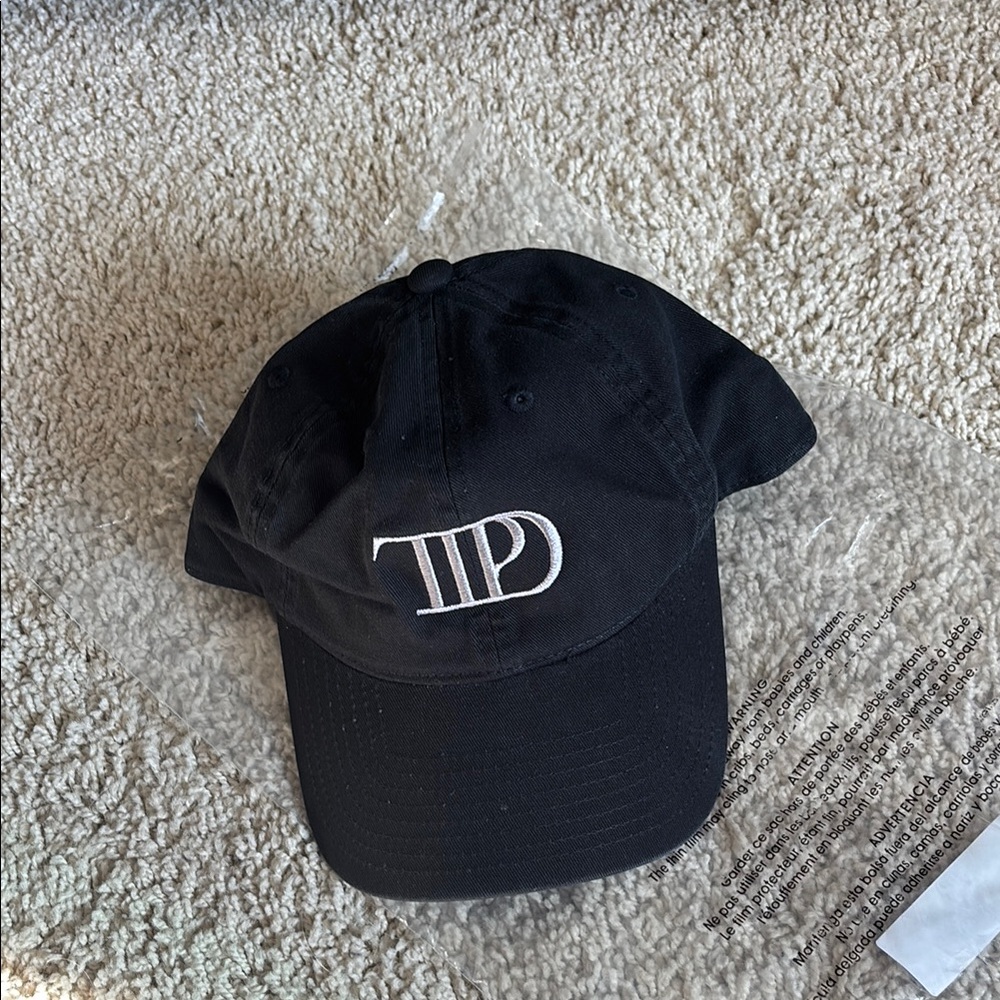 TTPD hat straight from the Taylor Swift website.